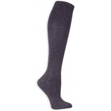 Dr. Scholl's Women's Marled Knee High Compression Socks, 1 Pair, Charcoal Heather, Women's Size 8-12