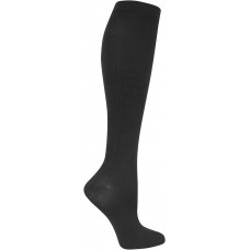 Dr. Scholl's Women's Knee High Graduated Compression Socks, 1 Pair, Black, Women's Shoe Size 8-13