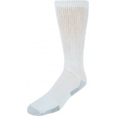 Dr. Scholl's Men's Over the Calf Advanced Relief Socks, 2 Pair, White, Men's Shoe Size 6-12.5