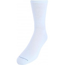 Dr. Scholl's Dr. Scholl's Men's Work Diabetes and Circulatory Crew Sock, 4 Pair Pack, White, 10-13