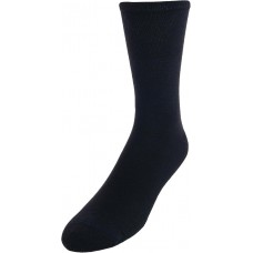 Dr. Scholl's Dr. Scholl's Men's Work Diabetes and Circulatory Crew Sock, 4 Pair Pack, Black, 10-13