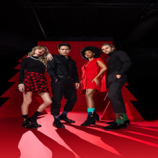 Hot Sox Men's Starry Night Xmas Crew Socks 1 Pair, Black, Men's 6-12 Shoe Hot Sox Men's Starry Night Xmas Crew Socks 1 Pair, Black, Men's 6-12 Shoe