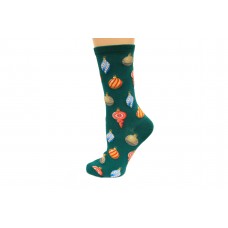 HotSox Womens Ornaments Socks, Forest, 1 Pair, Womens Shoe 4-10