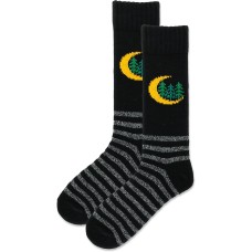 HotSox Men's Moon Boot Socks 1 Pair, Black, Men's 10-13 Shoe HotSox Men's Moon Boot Socks 1 Pair, Black, Men's 10-13 Shoe