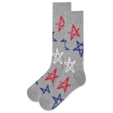 HotSox Men's Graffiti Star Socks 1 Pair, Black, Men's 10-13 Shoe HotSox Men's Graffiti Star Socks 1 Pair, Black, Men's 10-13 Shoe