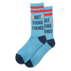 Hot Sox Women's Not Doing Things Sport Crew Socks 1 Pair, Oxblood, Women's 4-10 Shoe Hot Sox Women's Not Doing Things Sport Crew Socks 1 Pair, Oxblood, Women's 4-10 Shoe