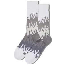 Hot Sox Men's Festival Crowd Stripe Crew Socks 1 Pair, Grey, Men's 6-12 Shoe Hot Sox Men's Festival Crowd Stripe Crew Socks 1 Pair, Grey, Men's 6-12 Shoe