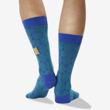 Hot Sox Men's Standout Dots Crew Socks 1 Pair, Blue, Men's 6-12 Shoe Hot Sox Men's Standout Dots Crew Socks 1 Pair, Blue, Men's 6-12 Shoe