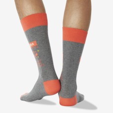 Hot Sox Men's Libra Zodiac Crew Socks 1 Pair, Charcoal Heather, Men's 6-12 Shoe Hot Sox Men's Libra Zodiac Crew Socks 1 Pair, Charcoal Heather, Men's 6-12 Shoe
