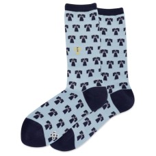 Hot Sox Women's Kimono Pattern Crew Socks 1 Pair, Navy, Women's 4-10 Shoe Hot Sox Women's Kimono Pattern Crew Socks 1 Pair, Navy, Women's 4-10 Shoe