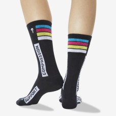 Hot Sox Women's Compression Crew Socks 1 Pair, Black, Women's 4-10 Shoe Hot Sox Women's Compression Crew Socks 1 Pair, Black, Women's 4-10 Shoe