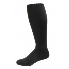 K. Bell Women's Cable Boot Knee Sock Socks 1 Pair, Black, Women's 9-11 Shoe