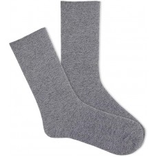 K. Bell Women's Luxe Crew Socks 1 Pair, Grey Heather, Women's 9-11