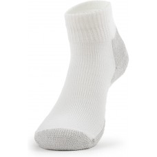 Thorlo Maximum Cushion Ankle Running Socks - White/Platinum - L