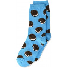 HotSox Kids Sandwich Cookie(S/M) Socks, Sky Blue, 1 Pair, Small/Medium